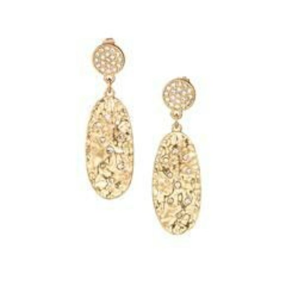 Avon Hammer Drop Earrings 2020 New in box - Picture 1 of 4